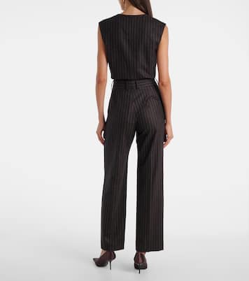 Pantaloni regular Fox in lana e cashmere | Blazé Milano