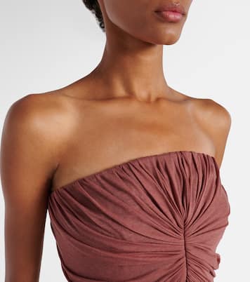 Bustier-Robe Radiance aus Baumwolle | Rick Owens