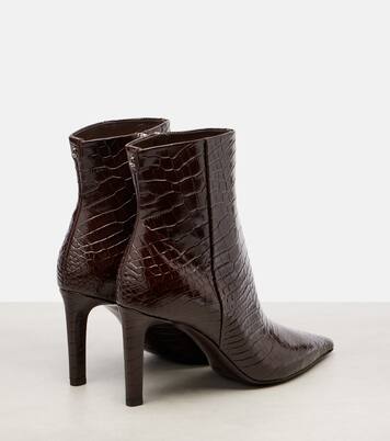 Frankie 85 leather ankle boots | Jimmy Choo