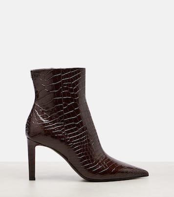 Frankie 85 leather ankle boots | Jimmy Choo