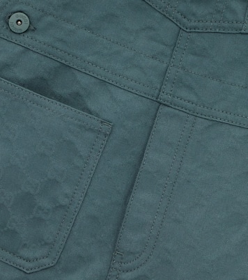 GG cotton gabardine overalls | Gucci Kids