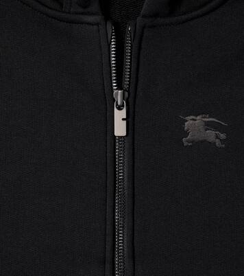 Burberry Check EKD cotton jersey hoodie | Burberry Kids