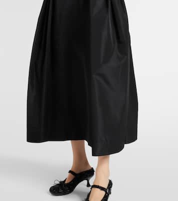 태피터 미디 스커트 | Simone Rocha