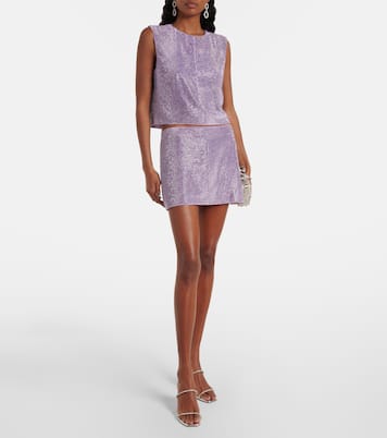 Chainmail miniskirt | Self-Portrait