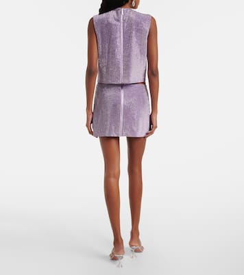 Chainmail miniskirt | Self-Portrait