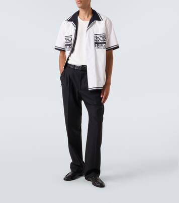 Majolica printed cotton shirt | Dolce&Gabbana