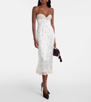 Escarpins slingback en cuir et crochet | Magda Butrym