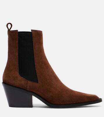 Ankle Boots Leo aus Veloursleder | A.Emery