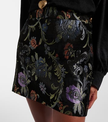 Embroidered high-rise miniskirt | Chloé