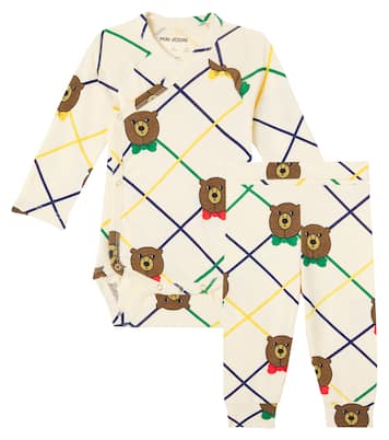 Baby bodysuit and leggings set | Mini Rodini