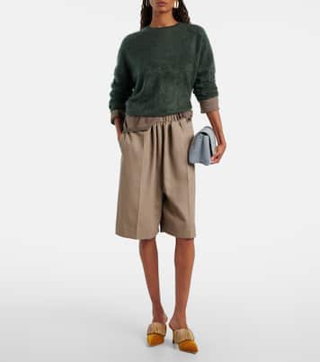 Caldean 90 velvet mules | Manolo Blahnik