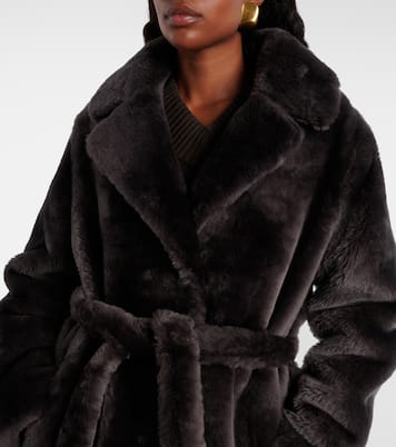 Mantel aus Shearling | Yves Salomon