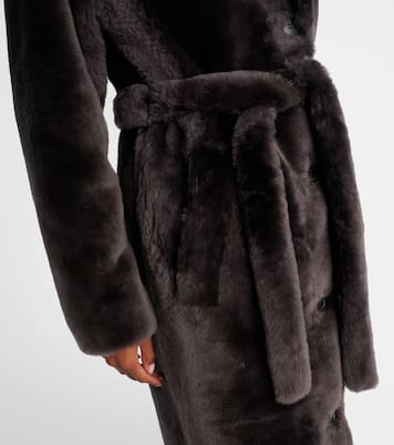 Mantel aus Shearling | Yves Salomon