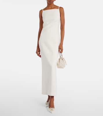 Bon Bon Small embellished lace bucket bag | Jimmy Choo