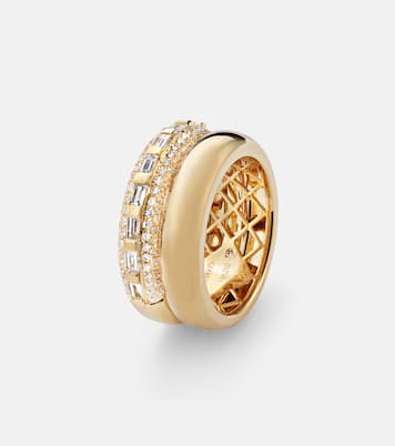 Bague Orbit en or 18 ct et diamants | Shay Jewelry