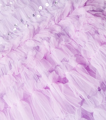 Vestido Blue Jean de tul adornado | Tutu Du Monde