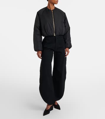 Faded barrel-leg jeans | Alaïa