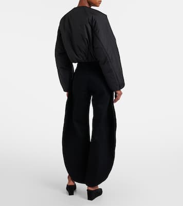 Faded barrel-leg jeans | Alaïa