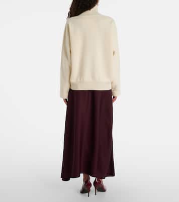 Carina satin maxi skirt | Fforme