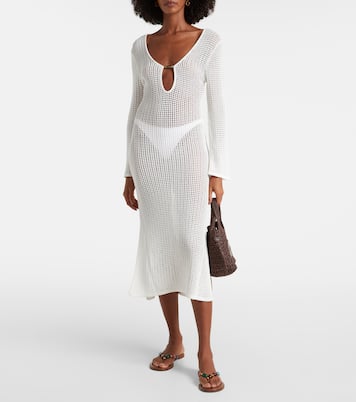 Casey open-knit midi dress | Melissa Odabash