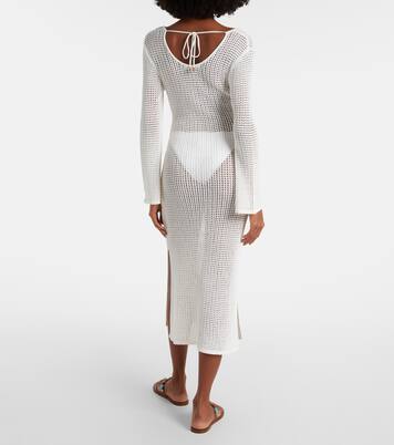 Casey open-knit midi dress | Melissa Odabash