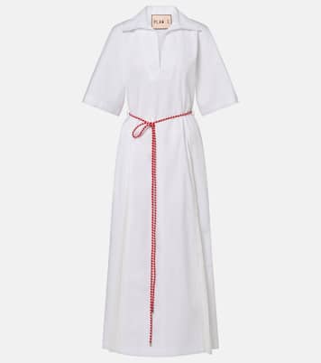 Hemdblusenkleid aus einem Baumwollgemisch | Plan C