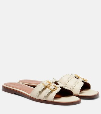 Mules Goldie en cuir | Zimmermann