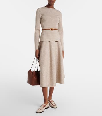 Cardigan Willow aus Kaschmir, Wolle und Leinen | Loro Piana