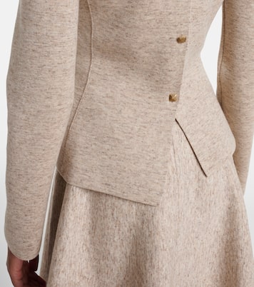 Cardigan Willow aus Kaschmir, Wolle und Leinen | Loro Piana