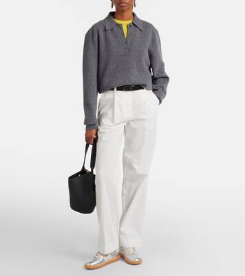 Baskets Cool en cuir métallisé | Hogan