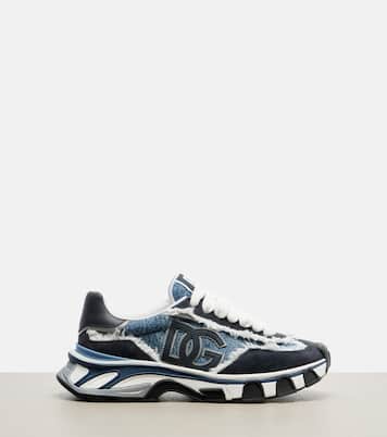 Sneakers Runner aus Denim | Dolce&Gabbana