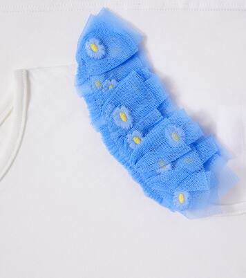 Top en coton et tulle | Stella McCartney Kids