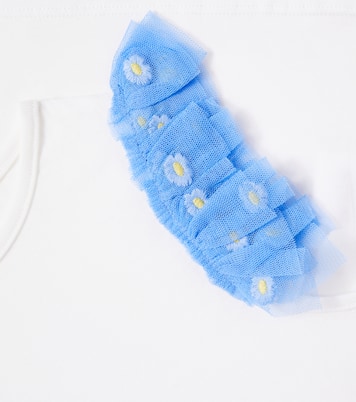 Top en coton et tulle | Stella McCartney Kids
