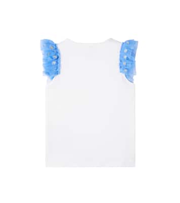 Top en coton et tulle | Stella McCartney Kids