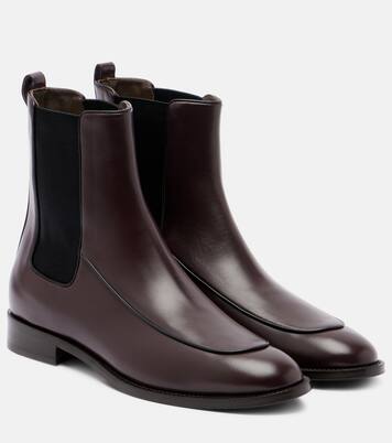 Mirto leather Chelsea boots | Max Mara