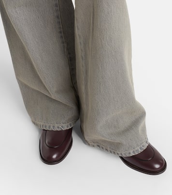 Mirto leather Chelsea boots | Max Mara