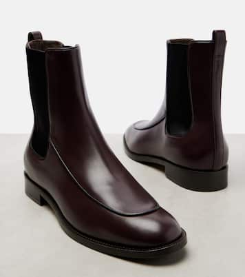Mirto leather Chelsea boots | Max Mara