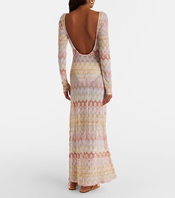Lamé maxi dress | Missoni