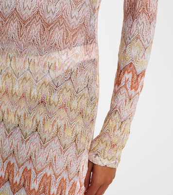 Lamé maxi dress | Missoni