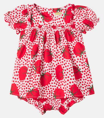 Baby - Abito e culottes in cotone con stampa | Fábula