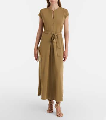 Feluca keyhole belted maxi dress | Max Mara