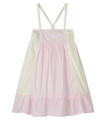 Besticktes Kleid Marcelina aus Baumwolle | Louise Misha