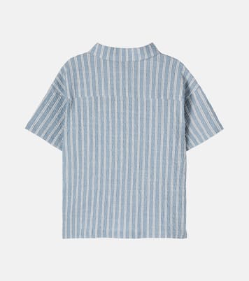 Hemd Elliot aus Baumwoll-Seersucker | Konges Sløjd