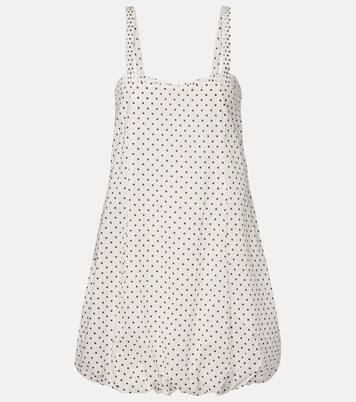 Sky polka-dot balloon minidress | Posse