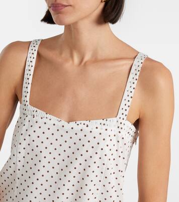 Sky polka-dot balloon minidress | Posse