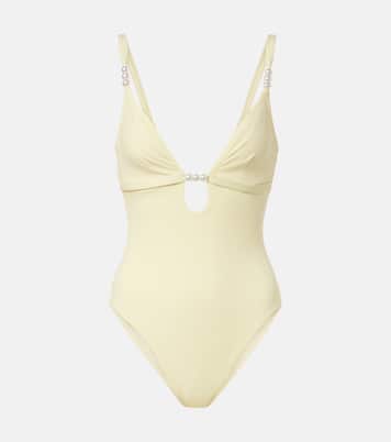 Embellished swimsuit | Karla Colletto