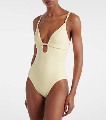 Embellished swimsuit | Karla Colletto