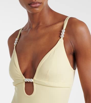 Embellished swimsuit | Karla Colletto