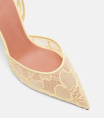Escarpins slingback Holli en dentelle  | Amina Muaddi