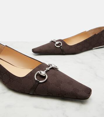 Vittoria GG canvas ballet flats | Gucci